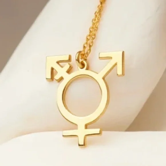 Gold Pendant Necklace 14” - Picture 5 of 6